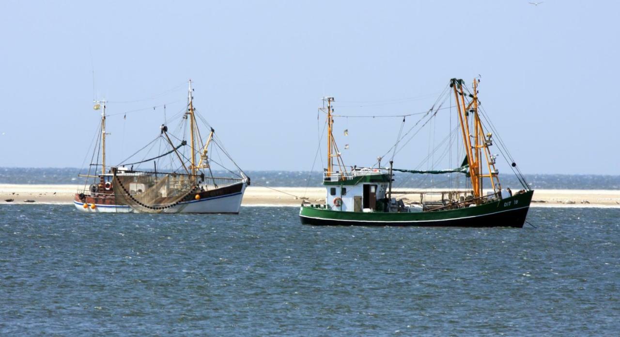Borkumunterkunft - Woh7 - Im Herzen Der Insel Buitenkant foto